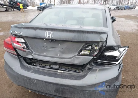 2013 Honda Civic Lx из США, поврежденный, VIN 19XFB2F50DE020104